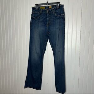 AG Adriano Goldschmied The Symbol Button Front Men’s Jeans Size 34x34